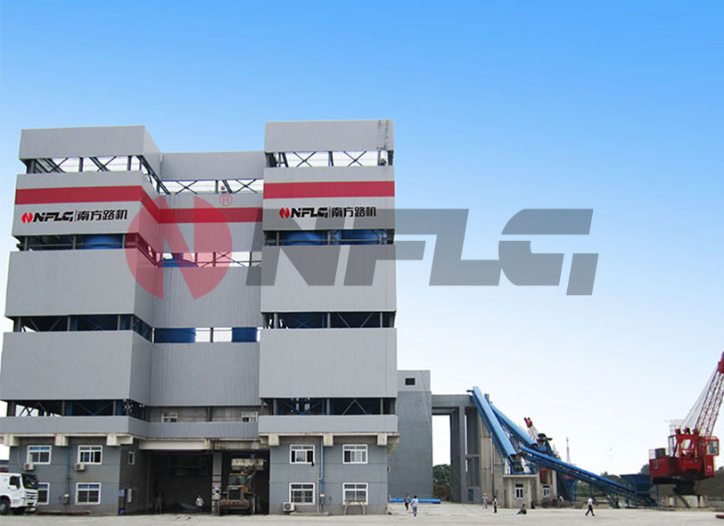 South Highway Machinery HLS series commercial concrete mixing plant Centrale à béton