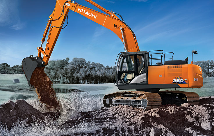 Hitachi Construction / Production Excavator ZX250LC-6