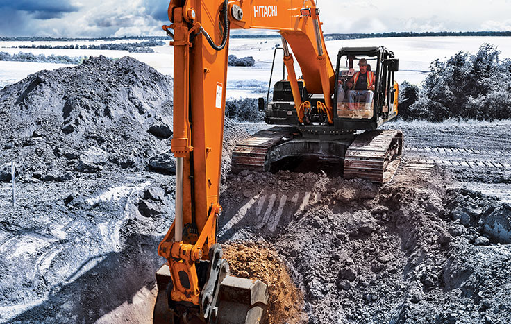 Hitachi Construction / Production Excavator ZX380LC-6