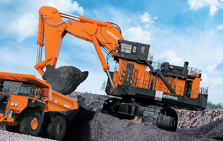 Hitachi Mining Excavator & Shovel EX8000-6 Photo
