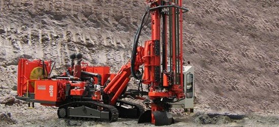 SANDVIK DR580 down-the-hole drill rig