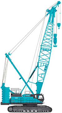 Kobelco CKE2500G-2 cranes
