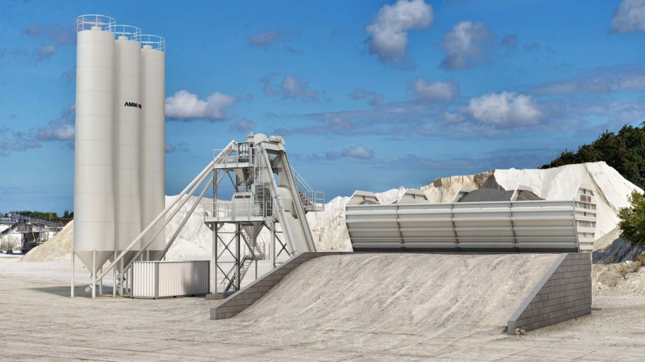 Ammann CBS 105–140 S/T L ELBA Planta mezcladora de concreto