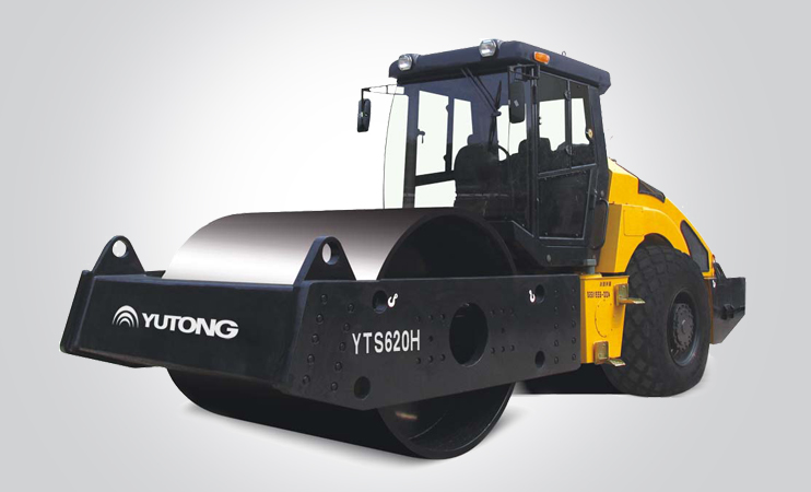 ZHENGZHOU YUTONG Hydraulic single driver vibratory road rollers Rouleau de route