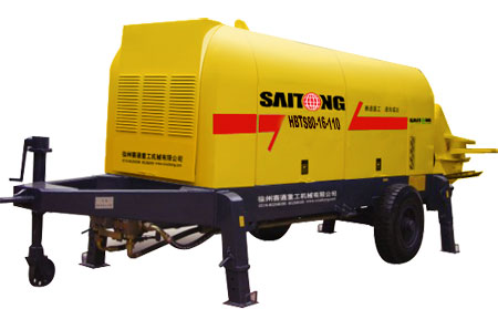 SAITONG HBTS80-16-110 Concrete trailer pump