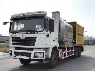 Gaoyuan Chip Spreader Truck Asphalt Distributor, Chip Sealer 53 Type