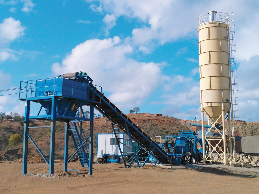 SHANTUI-JAANEOO Stabilized base materials mixing plant