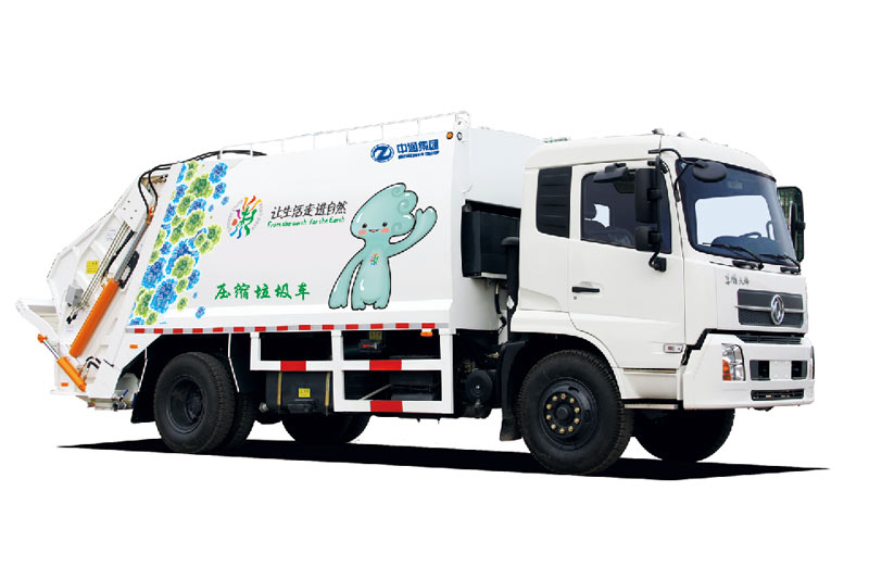 ZHONGTONG Compression Garbage Truck Sanitation vehicle