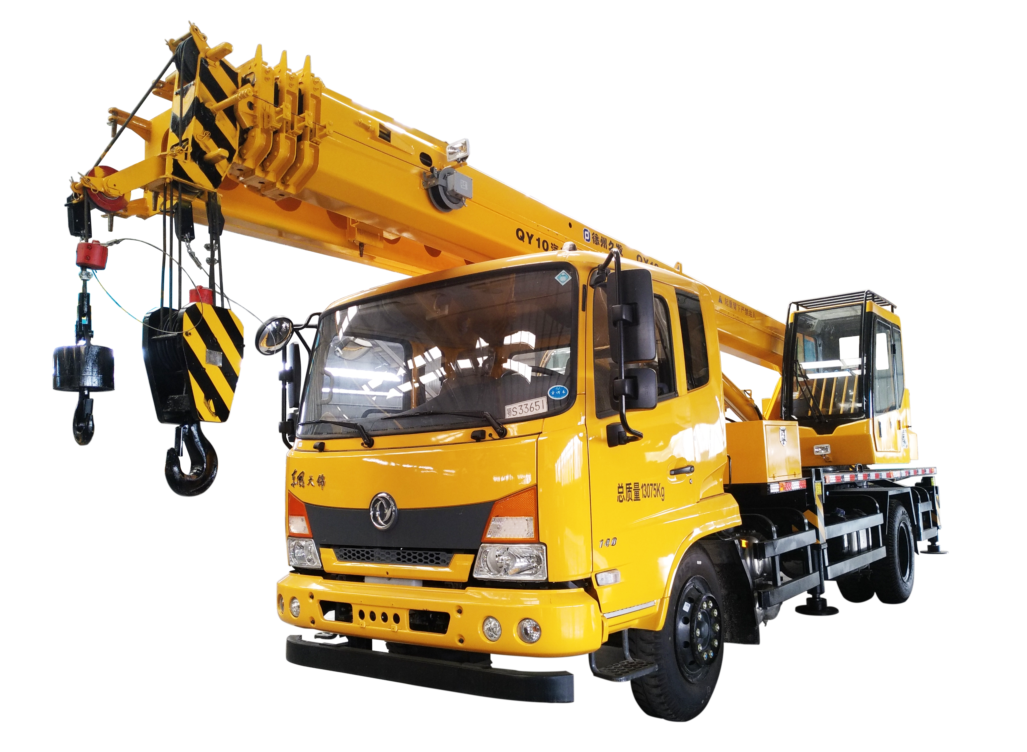 XJCM QY10 Full hydraulic truck crane