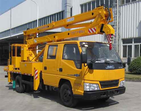 HZAICHI HYL5053JGKE 
     14.2m Aerial work truck 