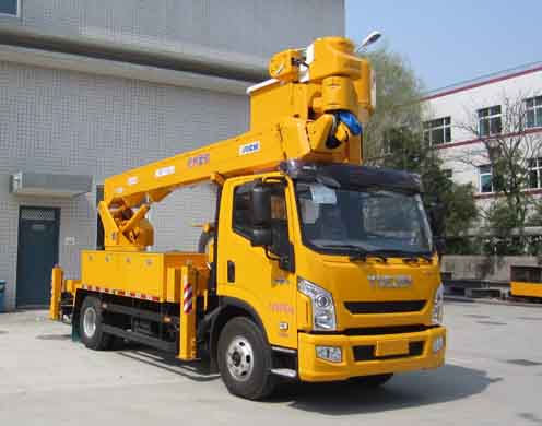 HZAICHI HYL5091JGKB 
     19.3m Aerial work truck 