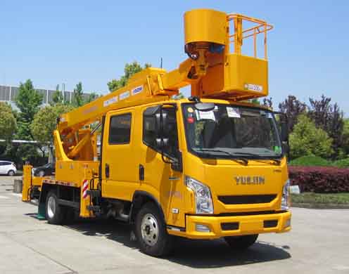 HZAICHI HYL5076JGKB 
     18.2(17.5)m Aerial work truck 