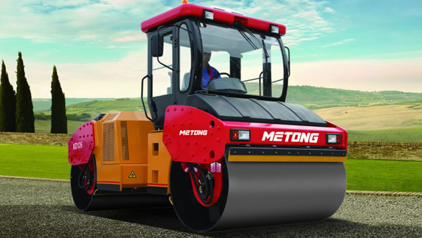 METONG Single Drum Vibratory Roller (Full Hydraulic Road  Rouleau de route