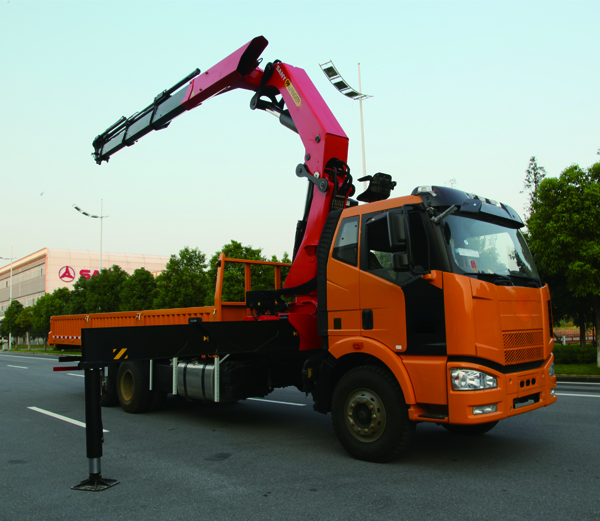 SANY SPK38502/SHACMAN chassis Truck Mounted Crane