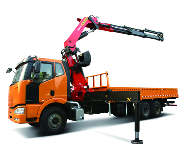 SANY SPK36080/SHACMAN chassis Truck Mounted Crane