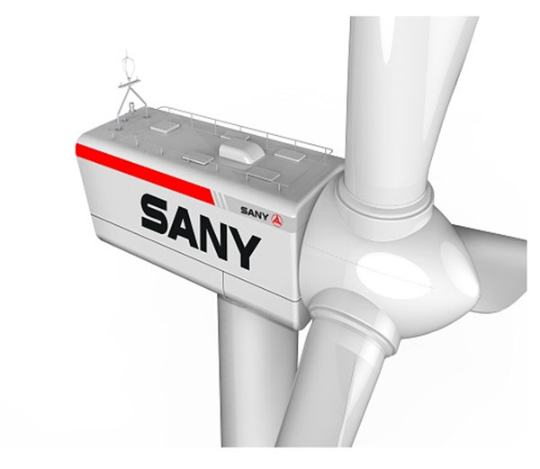 SANY SE8715 Turbina eólica