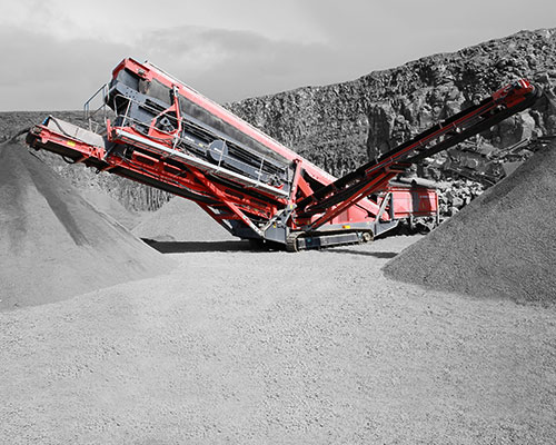 TEREX 693+ Spaleck Inclined Screens