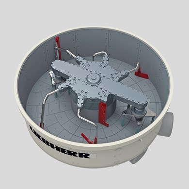 Liebherr RIV 2.5-D Ring-pan mixers