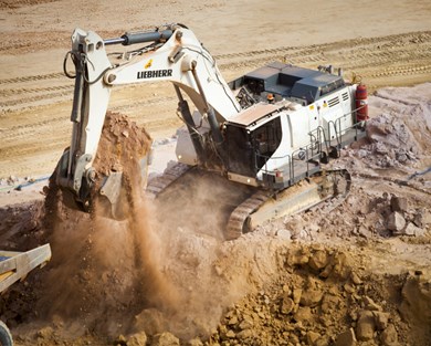 Liebherr R 9100 B Mining Excavators