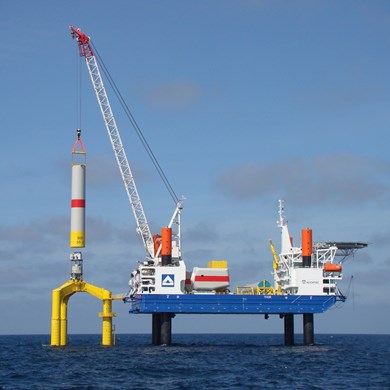 Liebherr BOS 14000 Board offshore cranes