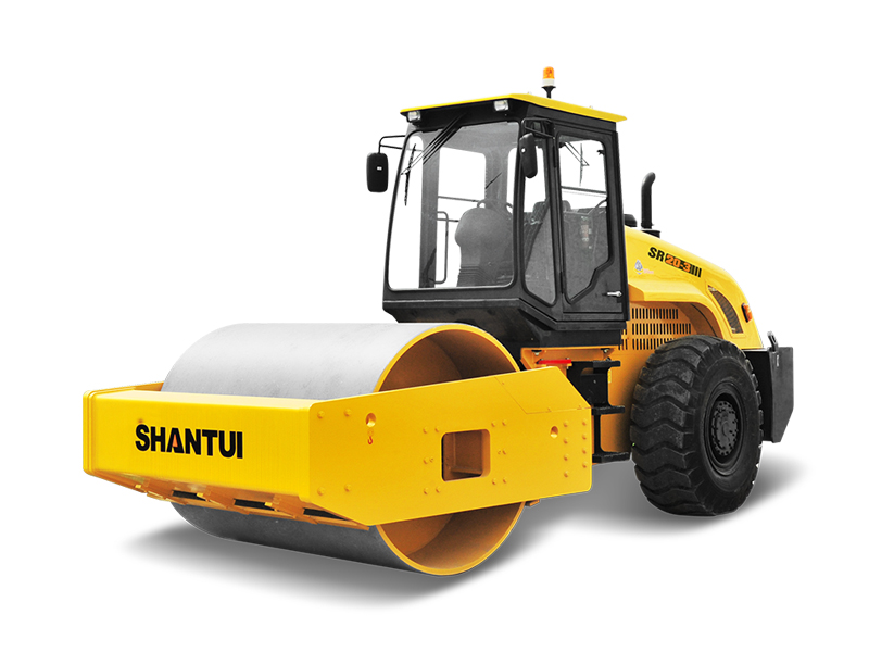 Shantui SR20-3/SR20P-3 Full-Hydraulic Single-Drum Vibrator дорожный каток