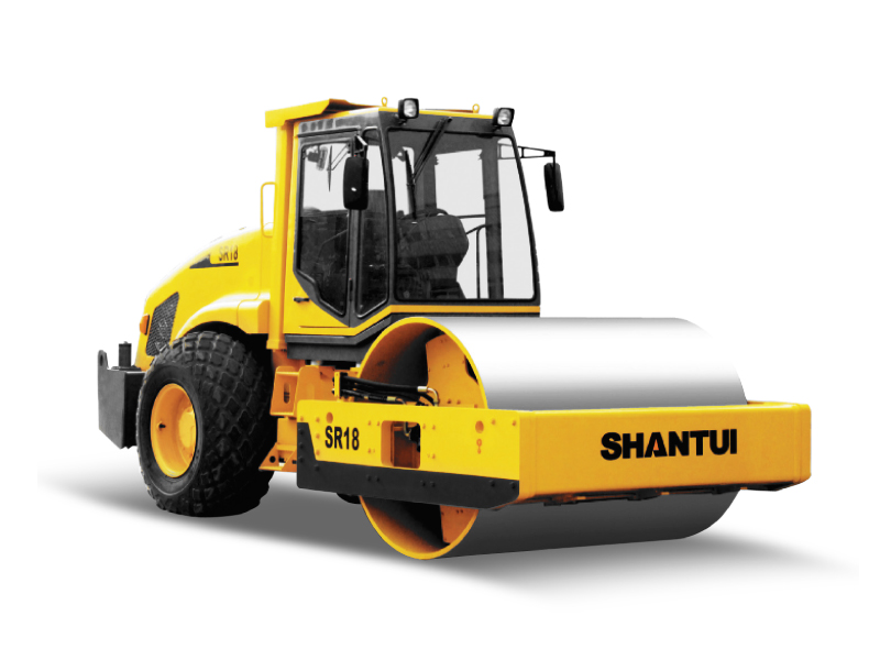Shantui SR18/SR19P Full-Hydraulic Single-Drum Vibratory Ro дорожный каток