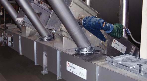 Metso Drag chain conveyors Manipulación de materiales