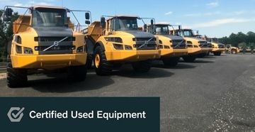 Volvo CE Opens Certified Used Center at Hoffman Equipment