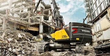 Volvo CE launches the EC750E HR, its largest high-reach excavator in North America