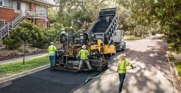 Volvo CE launches new 8-foot asphalt pavers in North America