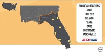 Volvo CE boosts inventory and customer support in Florida with Alta Equipment Group