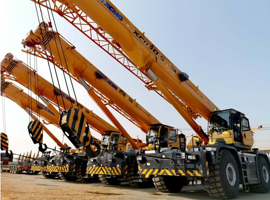 XCMG Rough-terrain Cranes Are Again Exported! Why? 