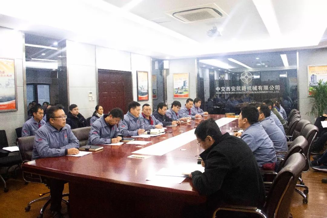 Xizhu company holds the symposium of young backbone