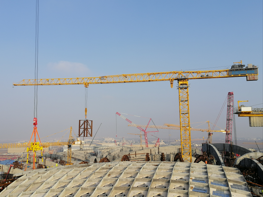 China exports the largest tonnage tower into Kuwait construction zoomlion overseas re-innovation record