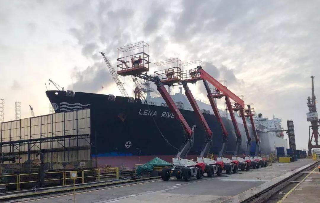 Zhejiang: off to a good start! Singapore keppel shipyard's first batch of arm-type delivery ceremony was held ceremoniously!