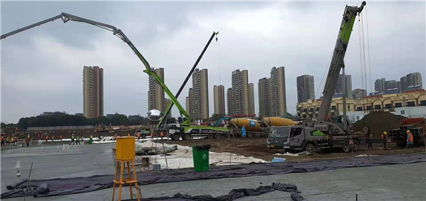 Race against time of the most beautiful builders: we fight with zoomlion wuhan!