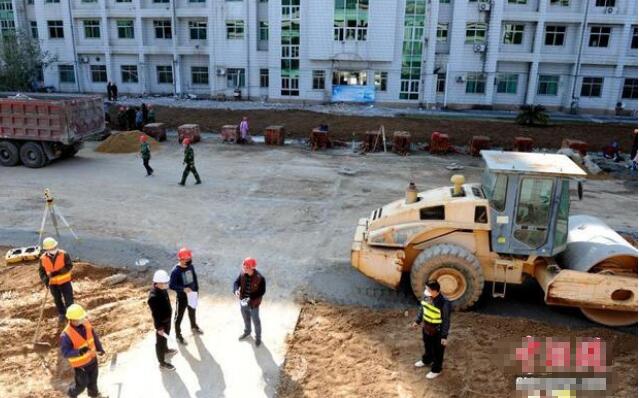 Visit the construction of xiaotangshan hospital in longyan, fujian province