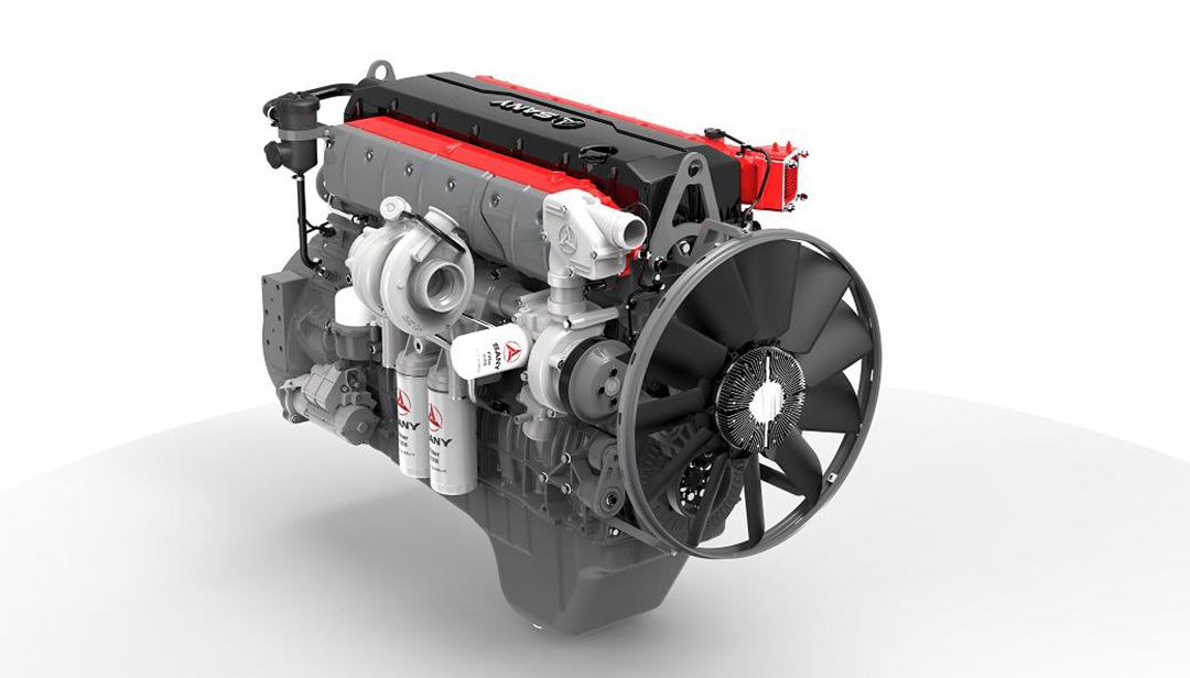 Sany join hands with Deutz to unveil the truck engine