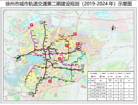 Xuzhou, jiangsu, has been granted four more subway lines