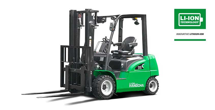 HANGCHA  XC series electric forklift with Li-Ion power 1.5~3.5t