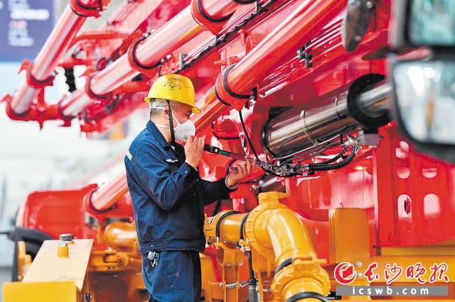 Changsha construction machinery industry chain in the middle and lower reaches of enterprises gradually resume production