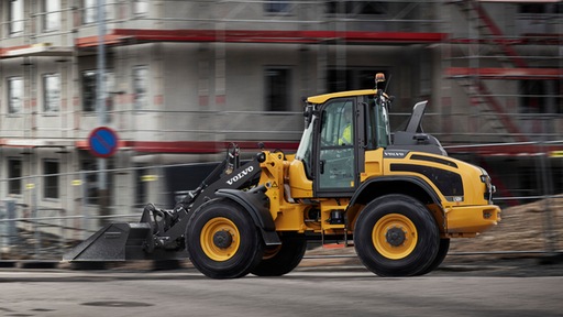 Volvo L45H and L50H Compact Wheel Loaders Available with High-speed Driveline