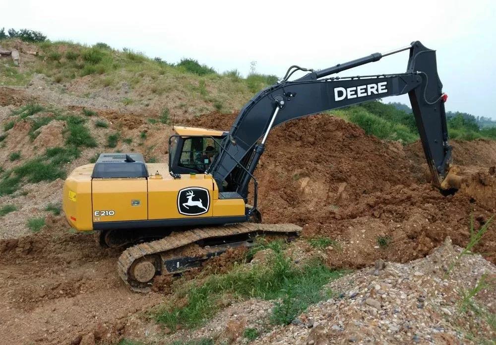 Save a passat in three years! See John Deere henan customer how to evaluate E210LC excavator