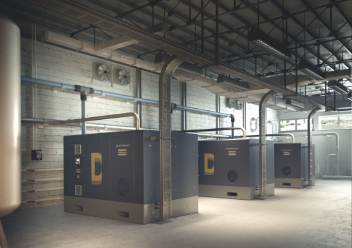 Atlas Copco DX&DN (VSD) oil-free reciprocating air and nitrogen boosters Centrifugal turbocompressors