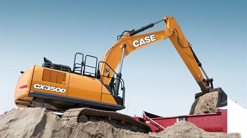 CASE CX350D FULL SIZE EXCAVATOR