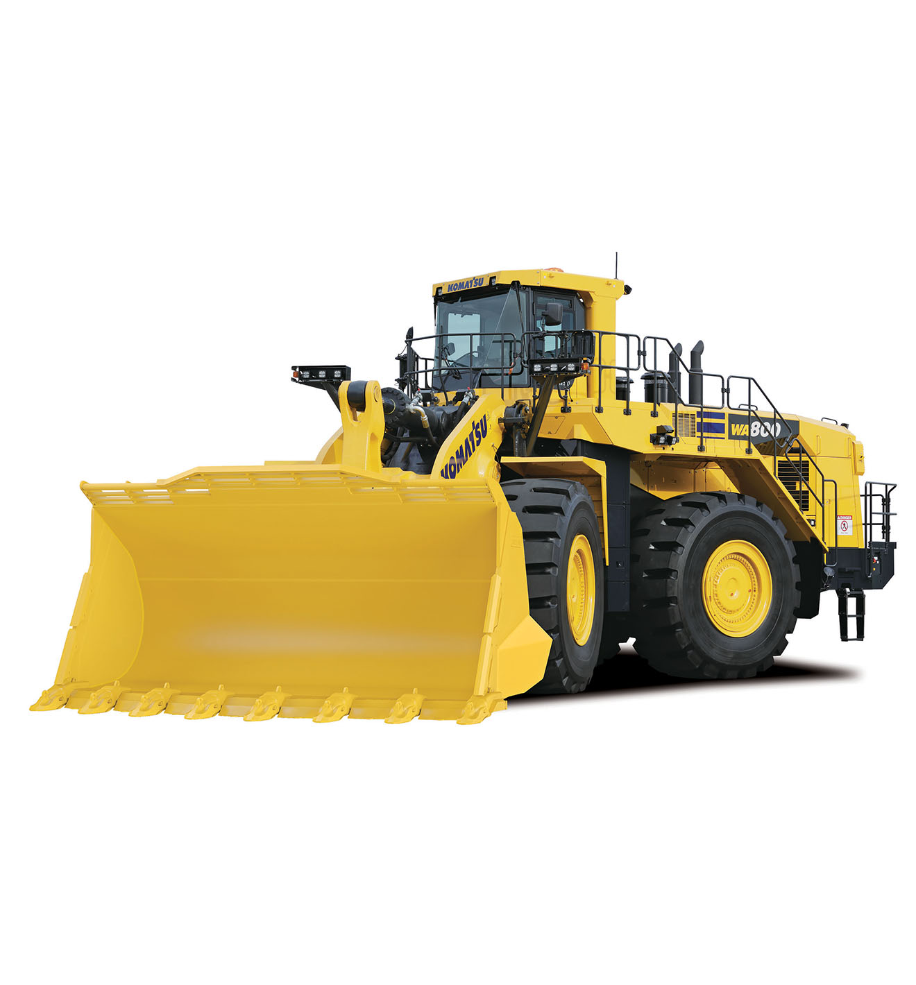 Komatsu Europe introduces the new WA800-8 wheel loader