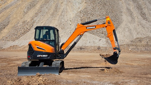 Doosan Infracore DX42-5K and DX50-5K Mini Excavators