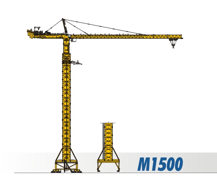 Sichuan Construction Machinary M1500（63 or 85t） Tower Crane