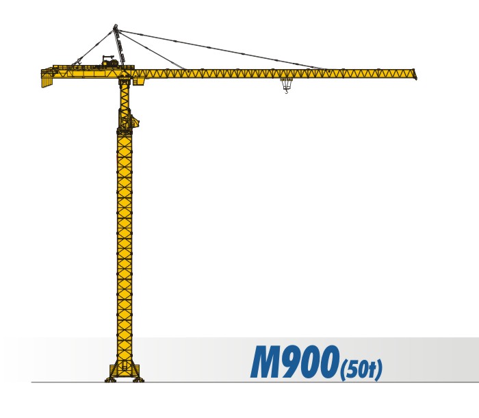 Sichuan Construction Machinary M900（50t） Tower Crane