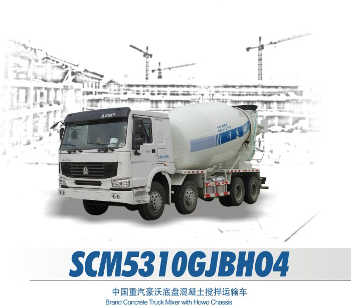 Sichuan Construction Machinary SCM5310GJBHO4 Camion malaxeur à béton